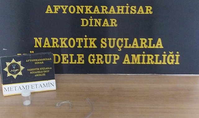 DİNAR’DA UYUŞTURUCU OPERASYONU