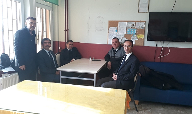 MİLLİ EĞİTİM MÜDÜRÜ TAŞBAŞ OKUL DENETİMİNDE