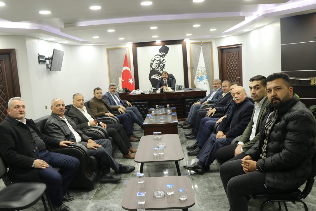 MİLLETVEKİLLERİMİZ ÖZKAYA VE YURDUNUSEVEN’DEN BELEDİYEMİZE ZİYARET