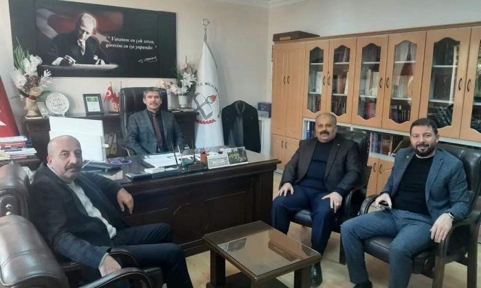 DİNAR TİCARET VE SANAYİ ODASI BAŞKANI VELİ ÖZCAN’IN KURUMUMUZA ZİYARETİ