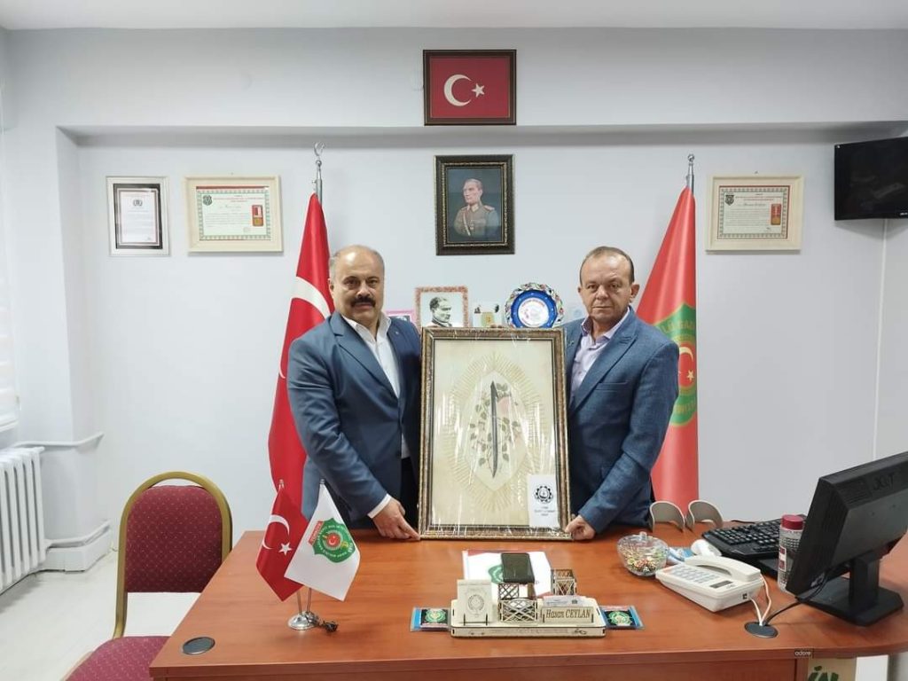 DİTSO BAŞKANIYENİ DERNEK BİNASINDA ZİYARET ETTİ