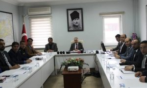 Belediye Başkanımız Nihat Sarı, Kış tedbirleri toplantısına katıldı