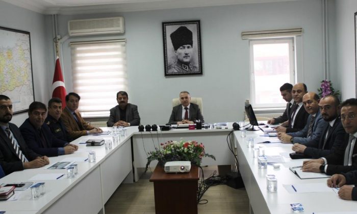 Belediye Başkanımız Nihat Sarı, Kış tedbirleri toplantısına katıldı