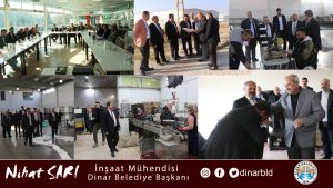 Belediye Başkanımız Nihat Sarı, “Organize Sanayi Bölgemizi geliştirmek adına gerekli adımları atmaya devam edeceğiz”