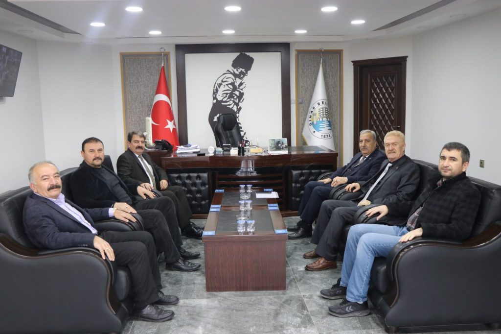 MHP İl Başkanımız Kocacan ve yönetimini belediyemizde ağırladık