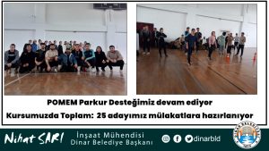 Belediyemizden Polis Adaylarımıza tam destek