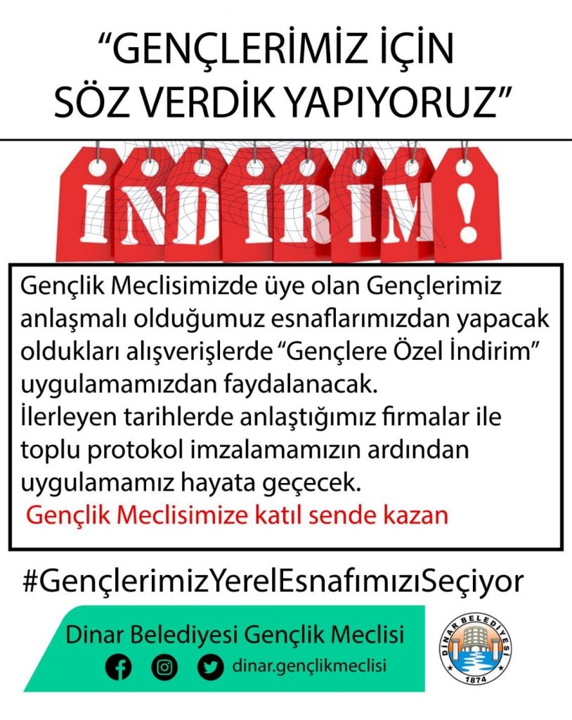Gençlerimiz Yerel Esnafı Seçiyor