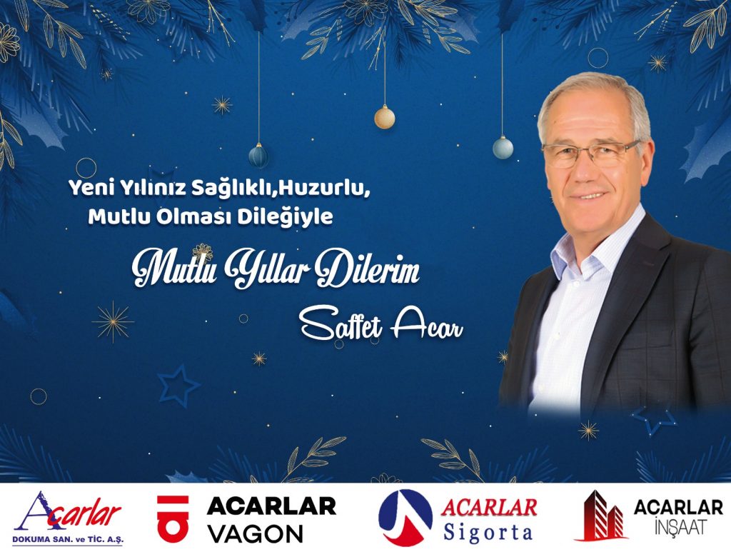 SAFFET ACAR'DAN YENİ YIL KUTLAMA MESAJI 2 Saffet 1