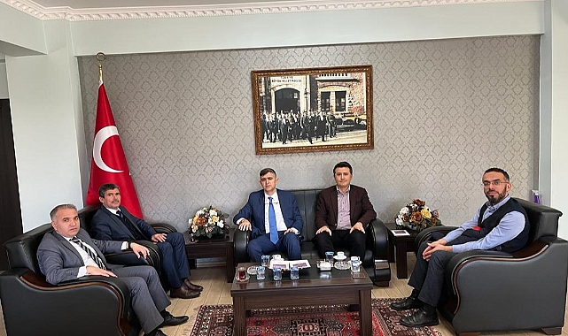 AFYON KOCATEPE ÜNİVERSİTESİNDEN KAYMAKAM DURU’YA ZİYARET