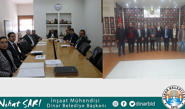 BELEDİYE BAŞKANIMIZ NİHAT SARI, ÇEVRE HİZMETLERİ BİRLİĞİ ENCÜMEN TOPLANTISINA KATILDI 