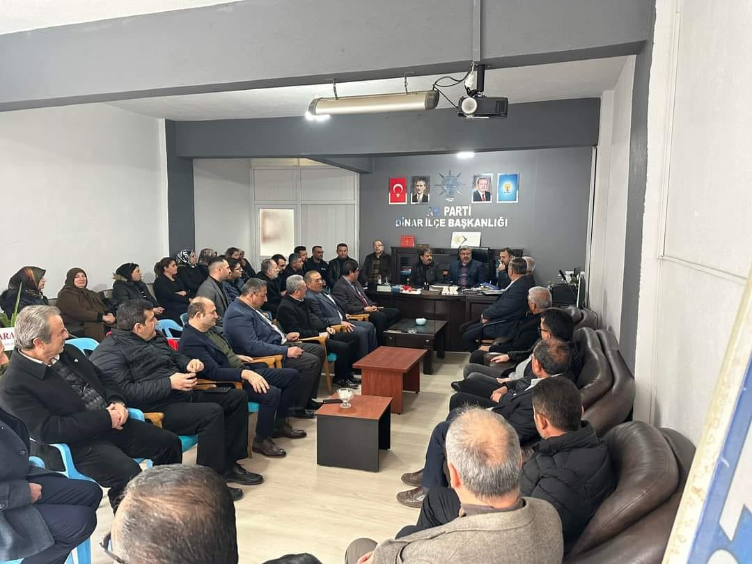 MİLLETVEKİLİMİZ SAYIN ALİ ÖZKAYA İLÇE TEŞKİLATIMIZA ZİYARETTE BULUNDU 2 AKP 1