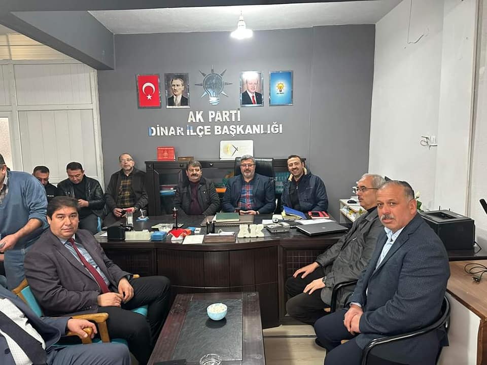 MİLLETVEKİLİMİZ SAYIN ALİ ÖZKAYA İLÇE TEŞKİLATIMIZA ZİYARETTE BULUNDU