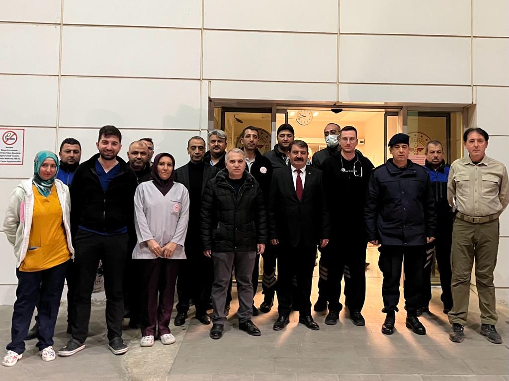 Belediye Başkanımız Nihat Sarı’dan yılbaşında anlamlı ziyaretler