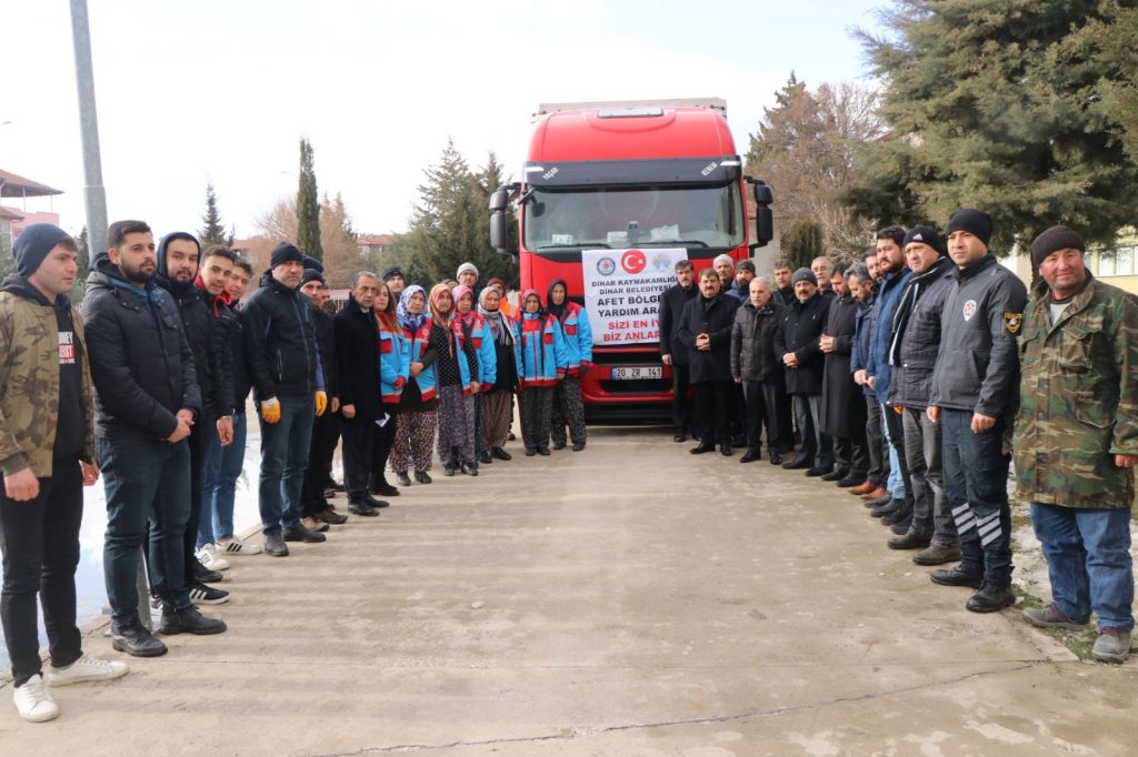 Dinarımız Depremzedeler için seferber oldu