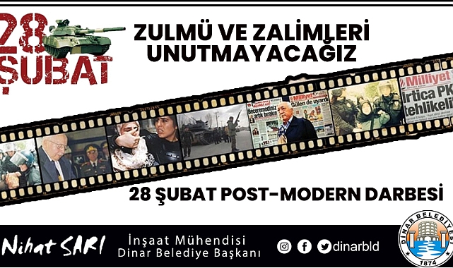 Belediye Başkanımız Nihat Sarı’dan 28 Şubat Mesajı