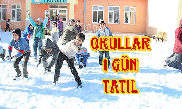 Dinar’da Okullar 1 Gün süreyle tatil edildi