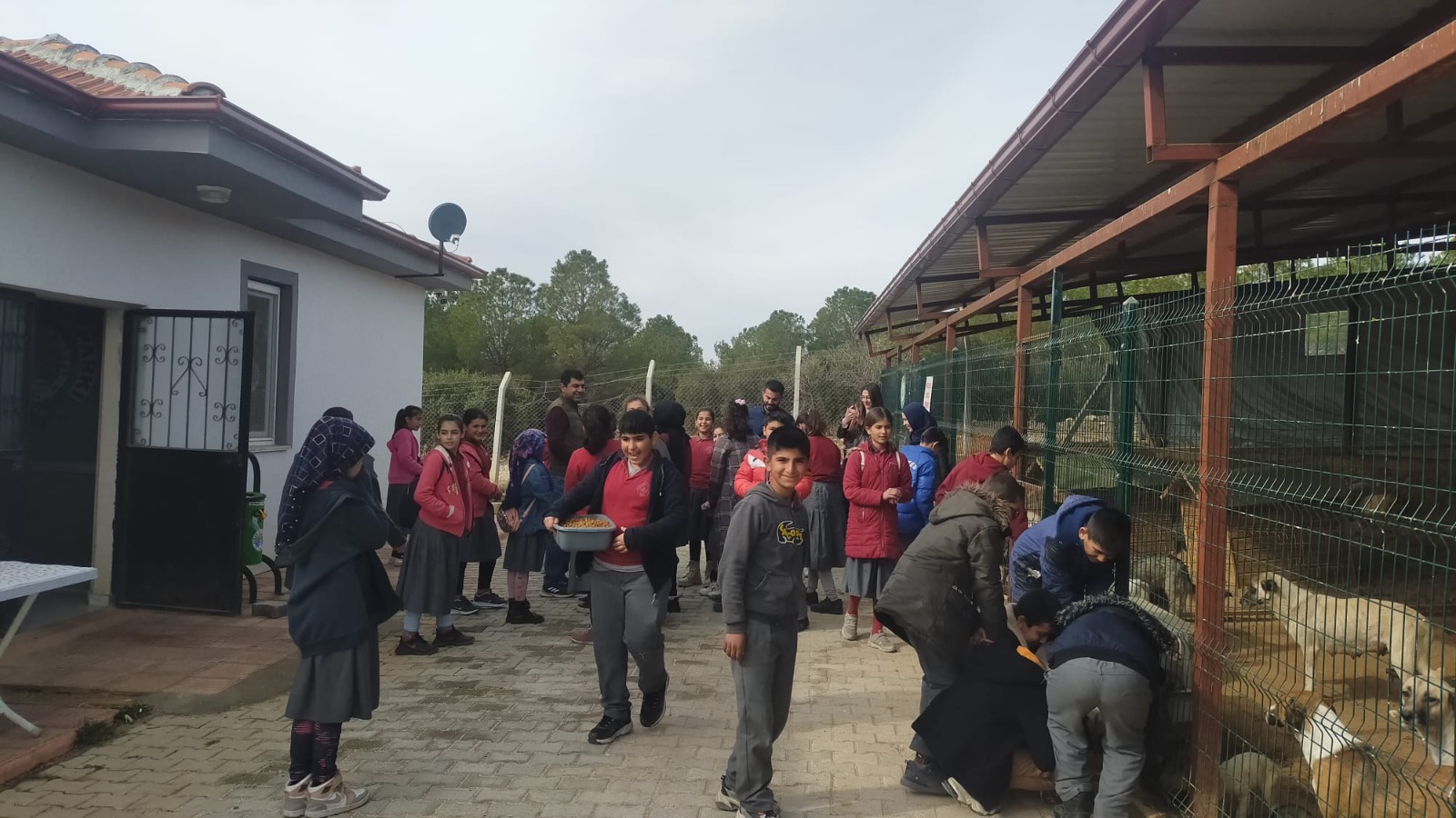 Öğrencilerimiz Rehabilitasyon Merkezimizde can dostlarla bir arada 2 16124629221678194553