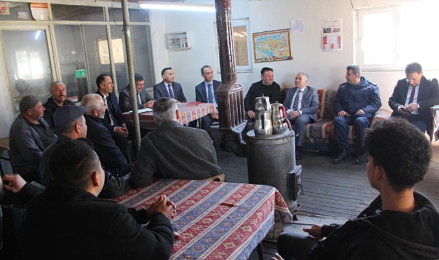 KAYMAKAM KEMAL DURU KÖYLERİMİZDE VATANDAŞLARIMIZLA BİR ARAYA GELDİ