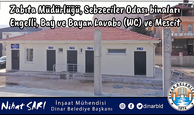 Giyimci esnafımızın daha rahat ortamda satış yapması için çalışıyoruz