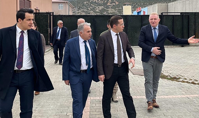 Kaymakam Duru, Dinar Ceza İnfaz Kurumuna incelemede bulundu