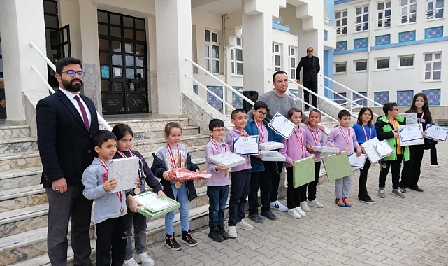 MENDERES İLKOKULU ÖĞRENCİLERİ BÜYÜK BAŞARI GÖSTERDİ