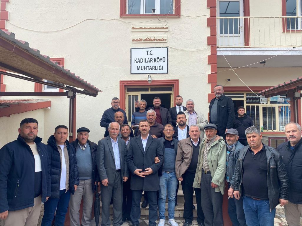 AK PARTİ DİNAR İLÇE BAŞKANI ÖZGÜL; “GECE GÜNDÜZ ÇALIŞIYORUZ”