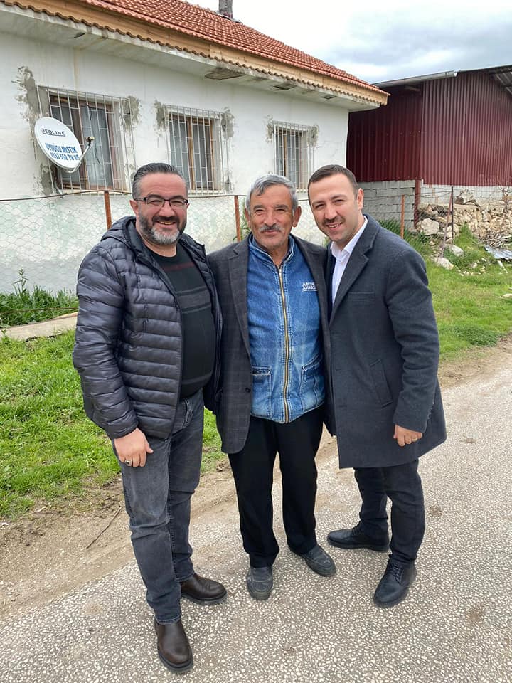 Ak Parti Dinar İlçe Teşkilatı'dan Esnaf ve Köy Ziyaretleri 3 AK Parti 1 2