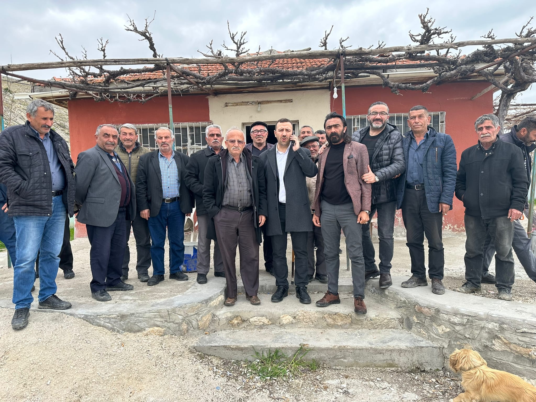 Ak Parti Dinar İlçe Teşkilatı'dan Esnaf ve Köy Ziyaretleri 6 AK Parti 6 1