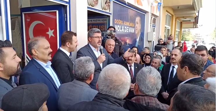 Ak Parti Milletvekili Özkaya, Dinar’da Seçim Bürosu Açılışı Yaptı 10 AKP SECIM BUROSU3