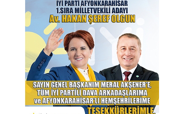   Hakan Şeref Olgun 1. Sıra