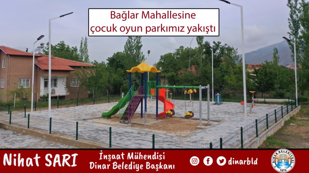 Bağlar Mahallemize Yeni Çocuk Oyun Parkı Çok Yakıştı
