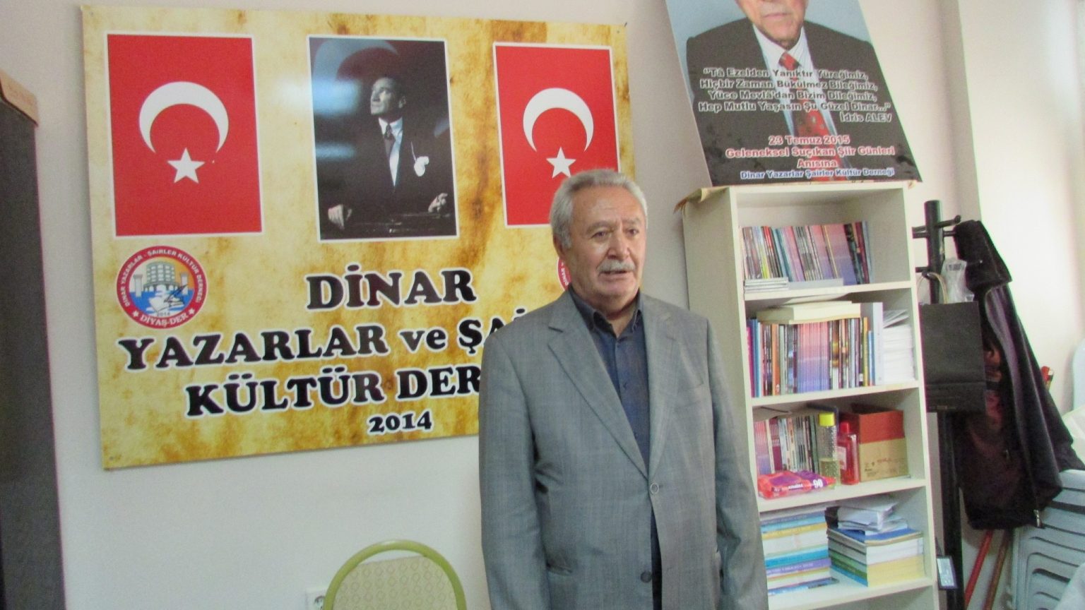 DİNAR YAZARLAR ŞAİRLER KÜLTÜR DERNEĞİNDEN AYHAN KALKAN’A ONUR PROĞRAMI YAPILDI 4 346280946 3348134508850052 1163978654632510998 n 1536x864 1