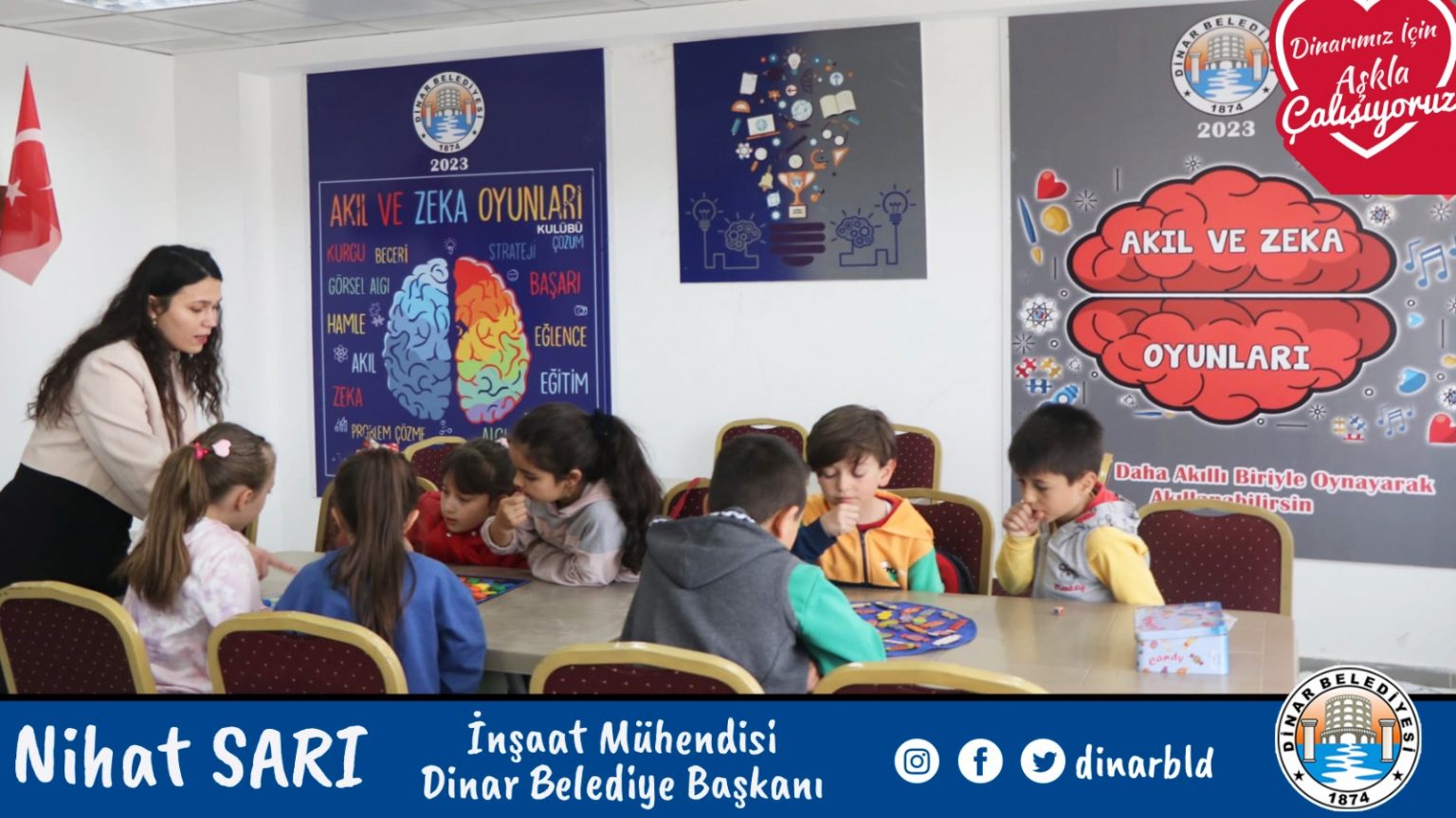 Akıl ve Zekâ Oyunları Kursumuz çocuklarımızın hizmetinde