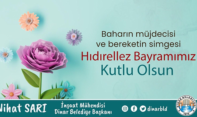 Baharın Müjdecisi Hıdırellez Kutlu Olsun