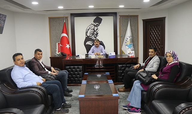 PANCAR BÖLGE ŞEFİ ALİOĞLU’NDAN BELEDİYE BAŞKANIMIZ NİHAT SARI’YA ZİYARET