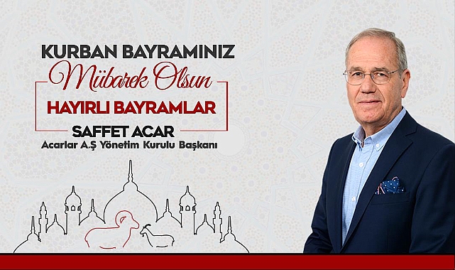 is insani saffet acar dan kurban bayrami mesaji 2066