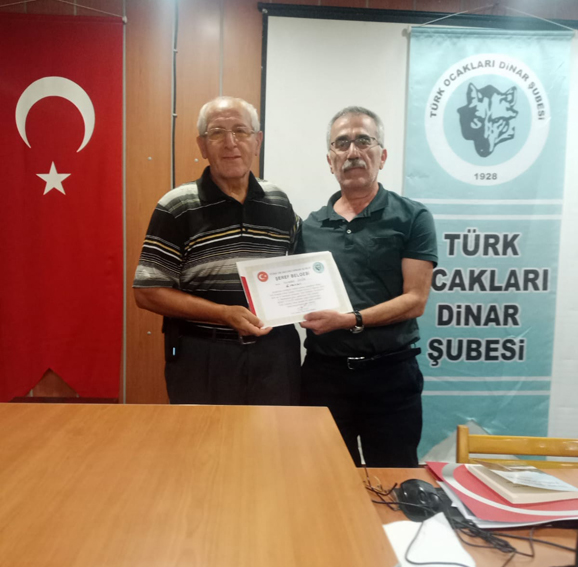 TÜRK OCAKLARI DİNAR ŞUBESİ'NDEN 100.YIL SÖYLEŞISİ 11 Hilmi 10