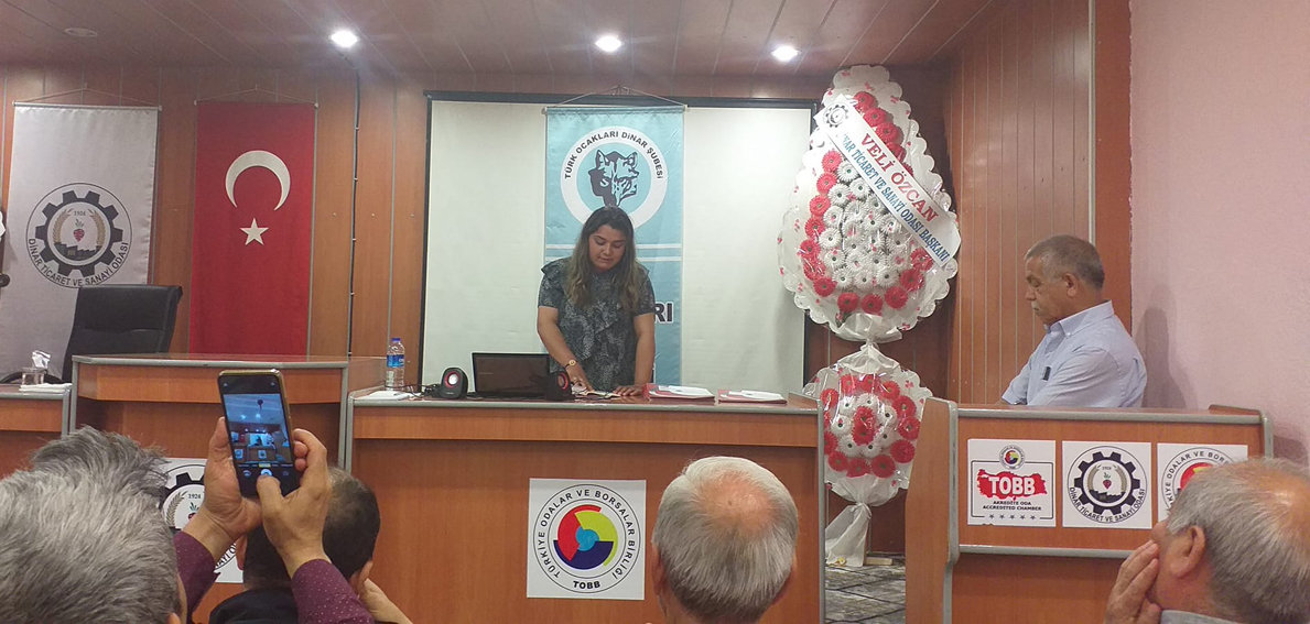 TÜRK OCAKLARI DİNAR ŞUBESİ'NDEN 100.YIL SÖYLEŞISİ 4 Hilmi 3