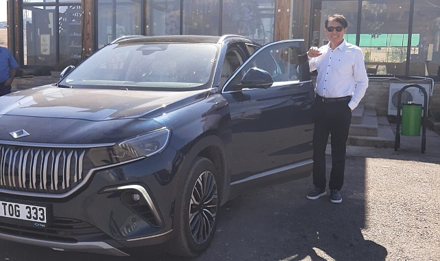 DİNAR EMNİYET MÜDÜRÜMÜZ TOGG’UN TEST SÜRÜŞÜNÜ GERÇEKLEŞTİRDİ