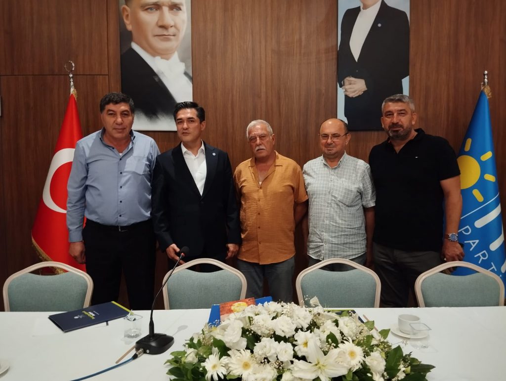 İBRAHİM ACAR İYİ PARTİ TEŞKİLAT BAŞKANI KAVUNCU İLE GÖRÜŞT