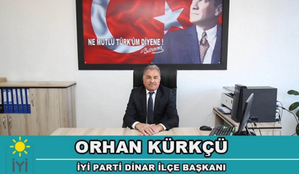 İYİ PARTİ İLÇE BAŞKANI KÜRKÇÜ: “30 Ağustos Zafer Bayramı’nı kutluyor, ATATÜRK VE SİLAH ARKADAŞLARINI MİNNETLE ANIYORUM.