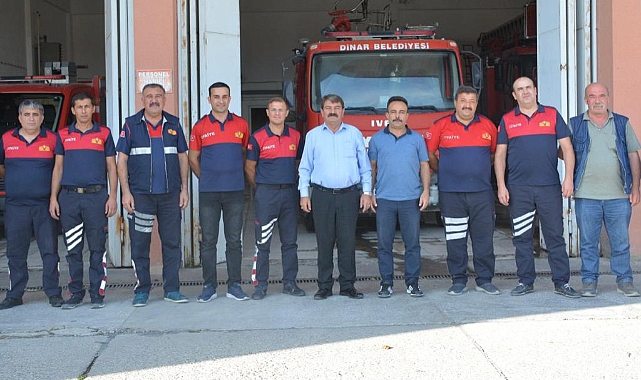 belediye baskanimiz nihat sari itfaiyecilerimizin haftasini kutladi 9495