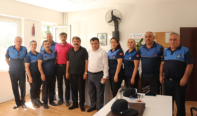 BELEDİYE BAŞKANIMIZ NİHAT SARI, ZABITA PERSONELİMİZİN HAFTASINI KUTLADI