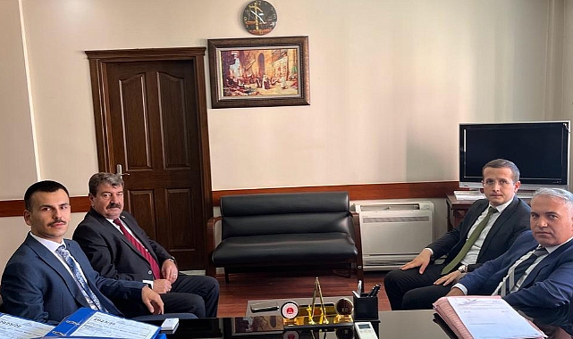 Kaymakam Duru Görevine Yeni Başlayan Ağır Ceza Reisi’ne başarılar diledi