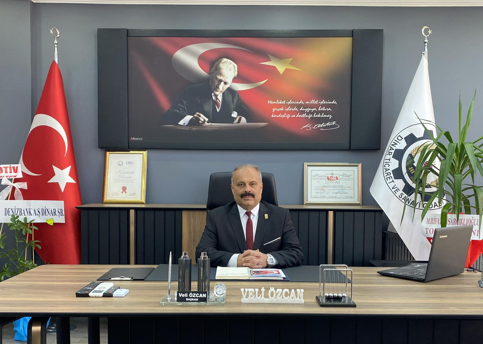 DİNAR TİCARET VE SANAYİ ODASI 1 YILDA NELER YAPTI        15 EKİM 2022- 15 EKİM 2023