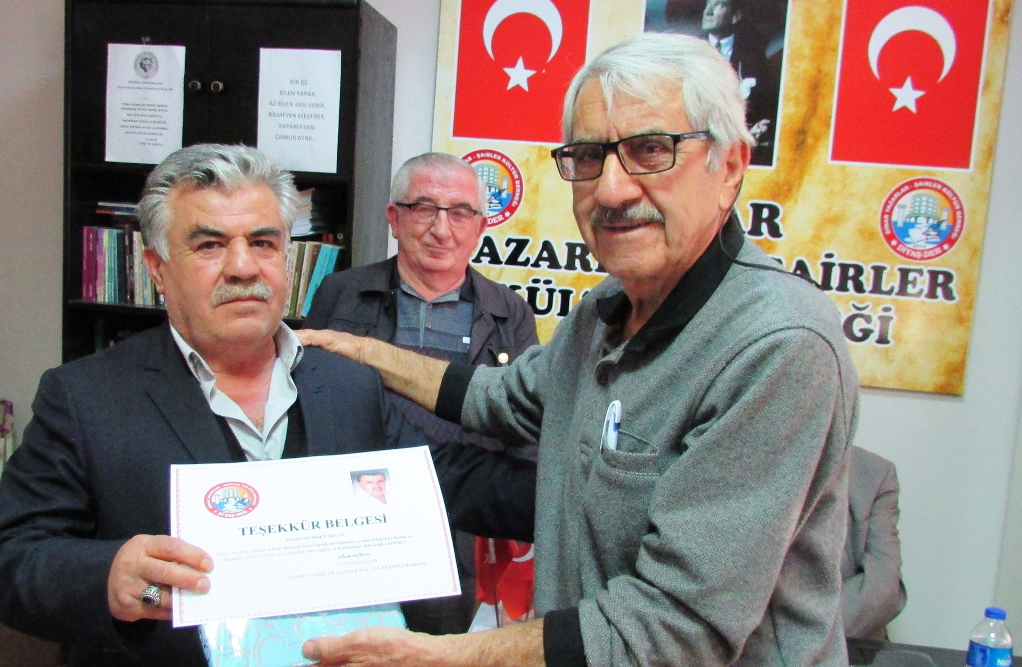 DİNAR ŞAİR VE YAZARLAR DERNEĞİ AHDE VEFA PROĞRAMINI 9. SI YAPILDI 2 399953234 7114524095259594 6916965594410124629 n