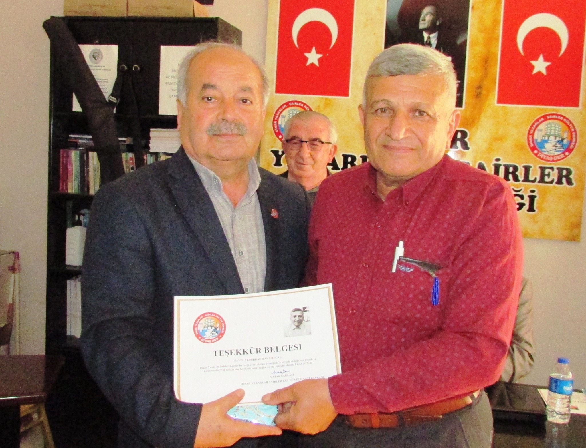 DİNAR ŞAİR VE YAZARLAR DERNEĞİ AHDE VEFA PROĞRAMINI 9. SI YAPILDI 5 400023975 7114523915259612 5759490629984868814 n