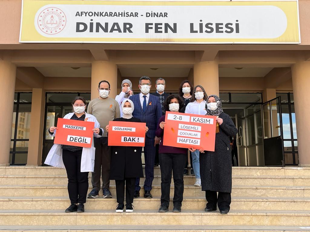 DİNAR FEN LİSESİ 2-8 KASIM LÖSEMİLİ ÇOCUKLAR HAFTASI KAPSAMINDA FARKINDALIK YARATTI 2 7316472051700464083