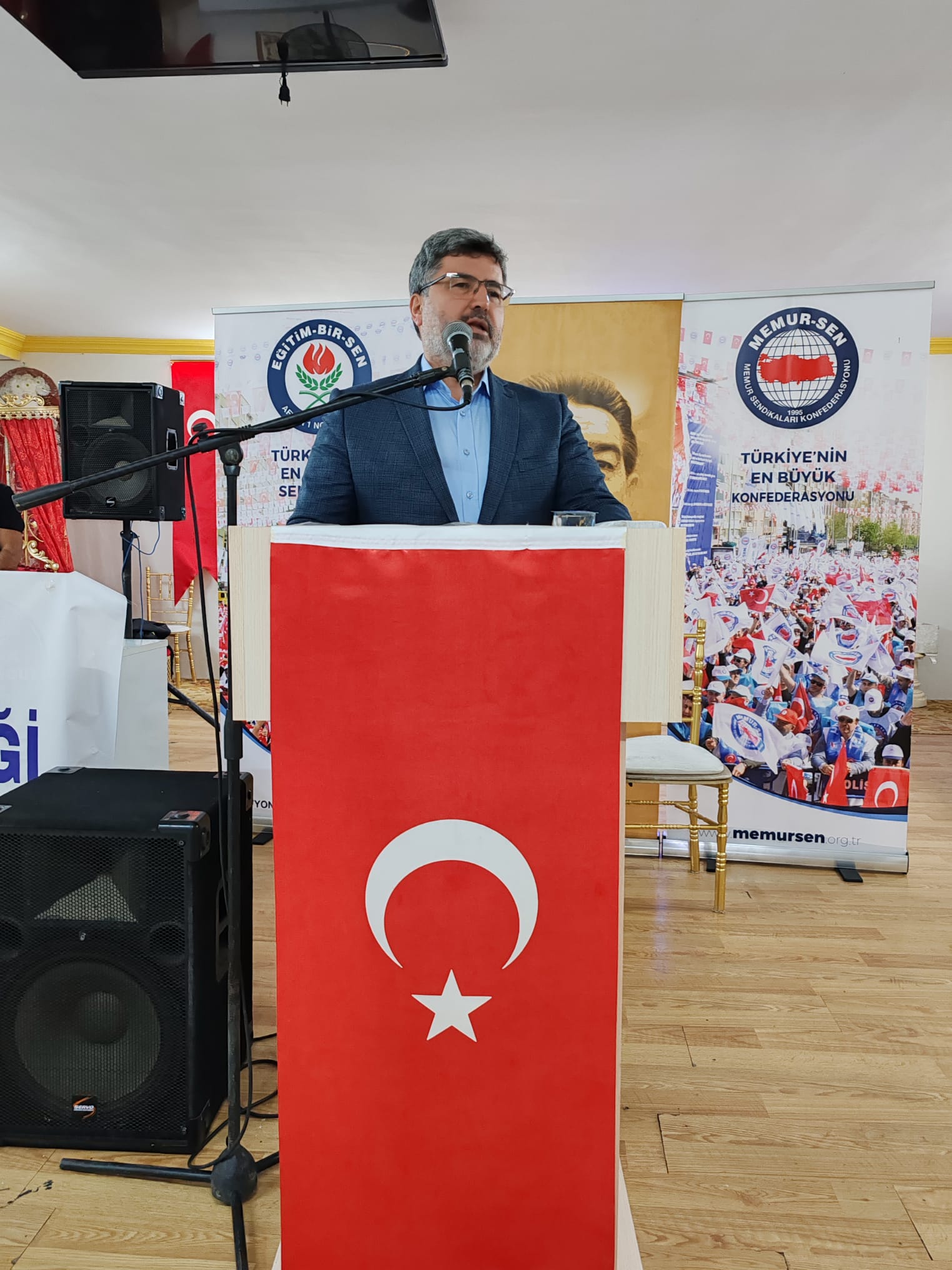 Dinar Eğitim Bir-sen birlik beraberlik ve kaynaşma yemeğinde konuşan, MV. ÖZKAYA ;” HER ZAMAN EĞİTİMCİLERİN YANINDAYIZ.” 2 83985c88 500c 4253 b7d3 528f0a56e346