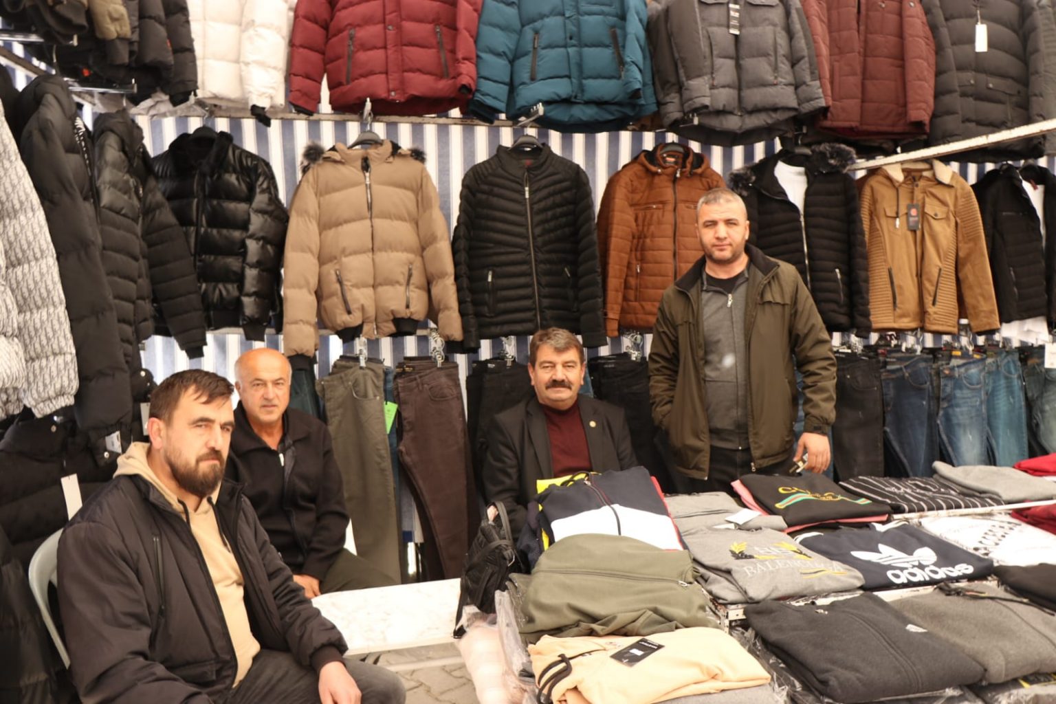 Salı Pazarı Esnafımız bizi bağrına bastı